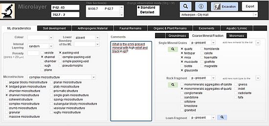 Observation window in GEOARCHrec